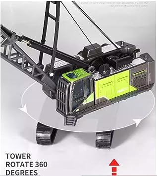 1Pc Alloy Construction Crane Tower Model Truck - Assortment