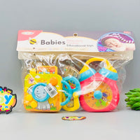 6Pcs Premium Baby Rattles Set