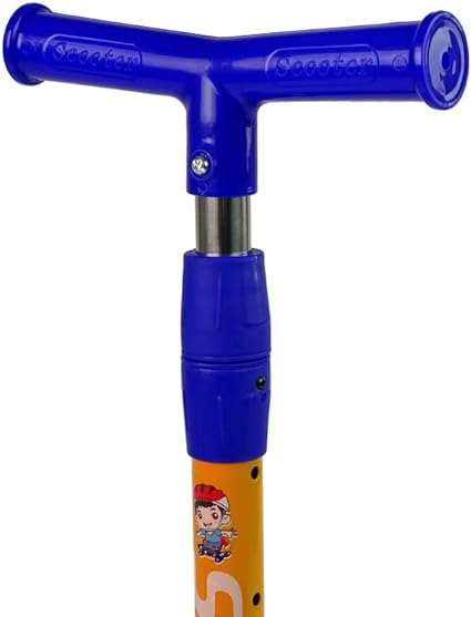 Adjustable Height Kids 3 Wheels Scooter