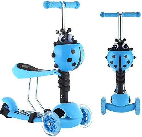 Adjustable Height Balance Scooter - Blue