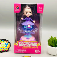 Rotate Petal Girl With Light & Sound