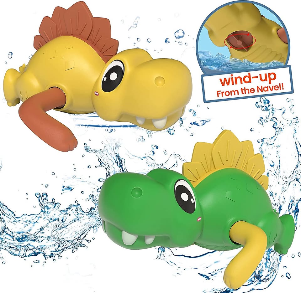 Newborn Cute Dinosaur Bath Toy - 1Pc
