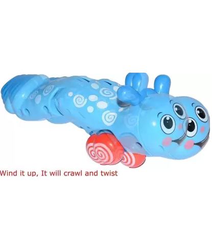 Friction Wind-up Twisty Caterpillar Toy