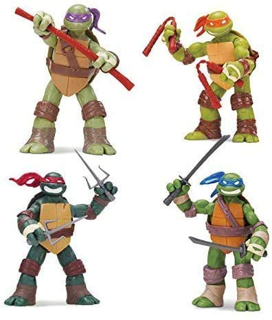 Fun Warrior Teenage Mutant Ninja Turtles-4Pcs
