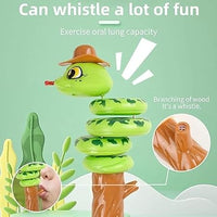 Rotating Snake Sound Whistling Kids Toy