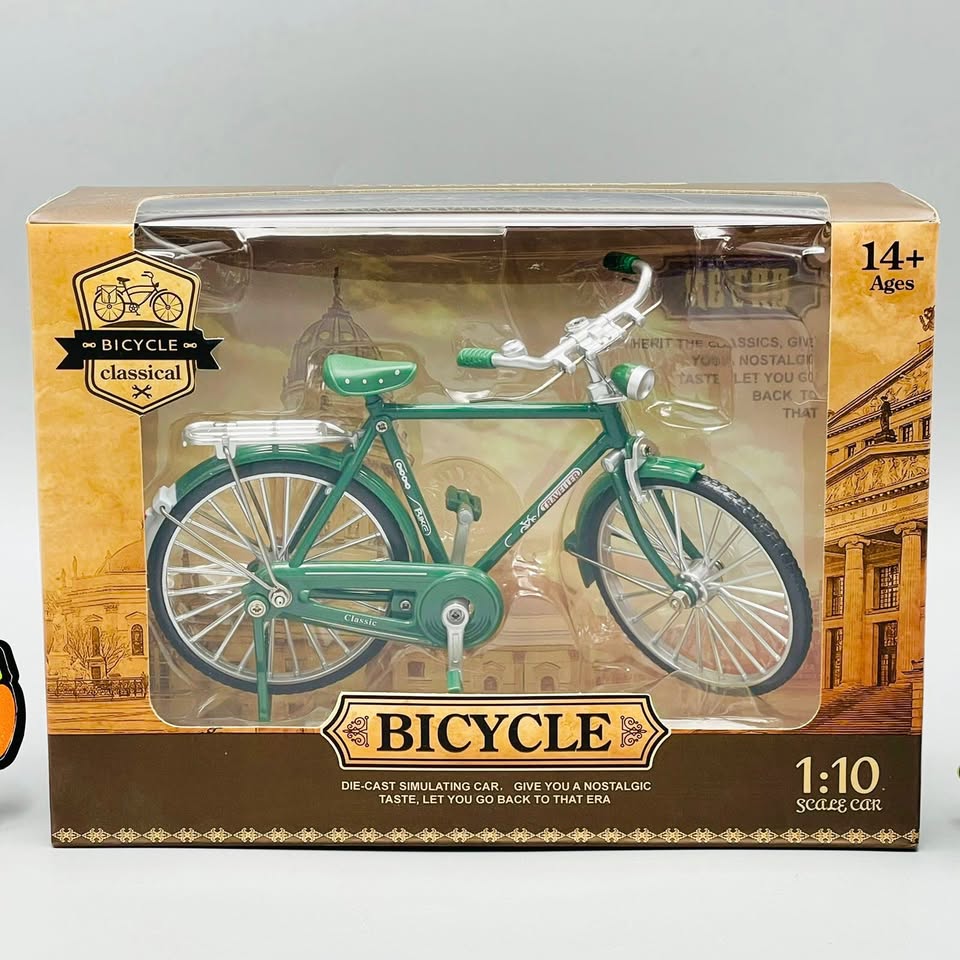 1:10 Scale Classic Diecast Bicycle (Toy)