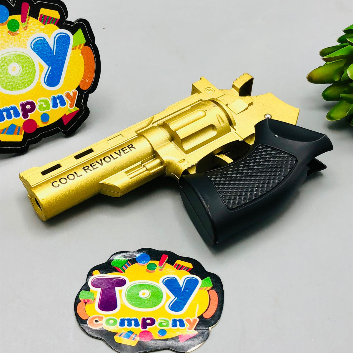 Seiko Brand Foldable Metal Revolver With Soft Pellets - Minor Fault