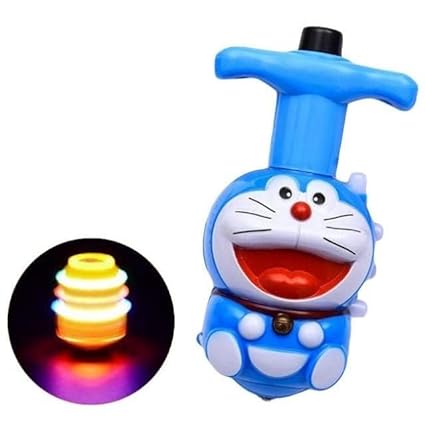 Doraemon Flashing Spinning Top With Light & Music