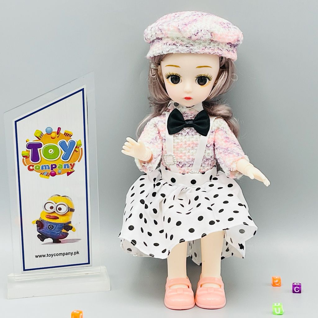 Realistic Fashion Doll with Movable Joints