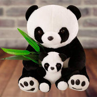10* Inches Premium Panda With Baby Stuff Toy