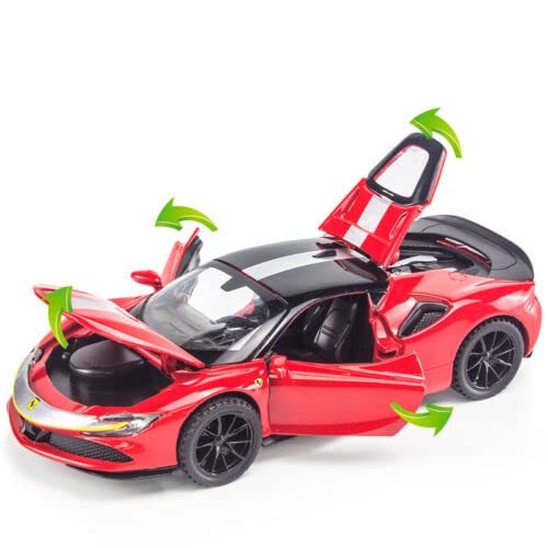 1:32 Diecast Ferrari SF90 Stradale Sport Model Car