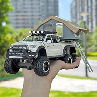 1:24 Diecast Ford Raptor F150 Camping Truck