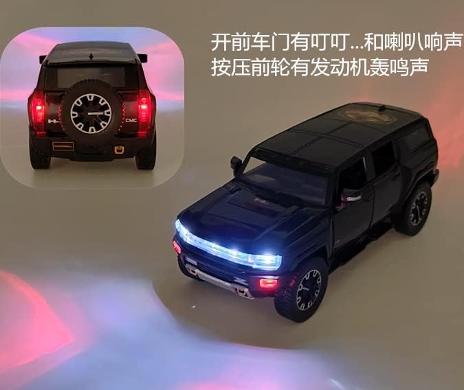 1:32 Diecast Hummer SUV Convertible Model With Miniature