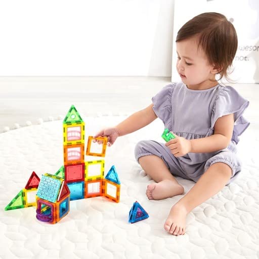56Pcs Creative Magnetic Building Tiles Block