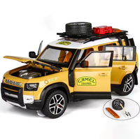 1:22 Diecast Land Rover Defender Camel Model