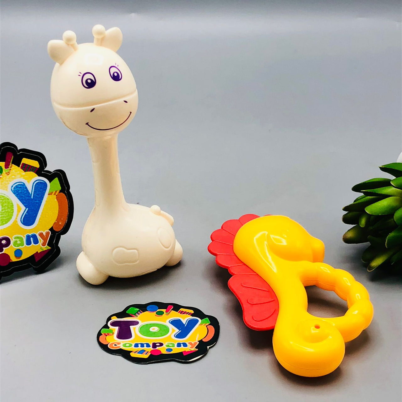 12Pcs Baby Puzzle Teether & Rattle Set