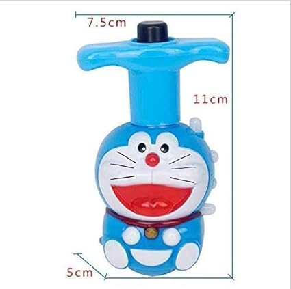 Doraemon Flashing Spinning Top With Light & Music