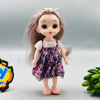 3Pcs 6* Inches Premium Movable Joints Dolls Set - Without Box