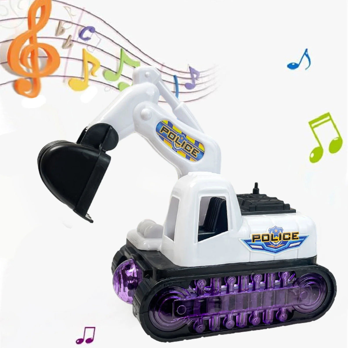 Electric Police Truck With Light & Sound