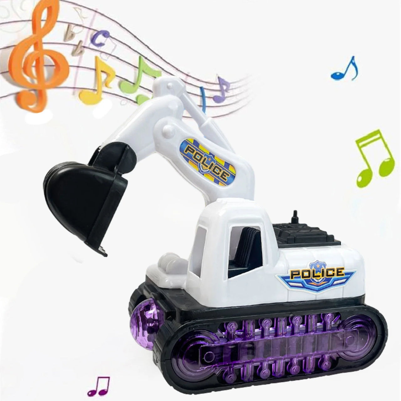 Electric Police Truck With Light & Sound