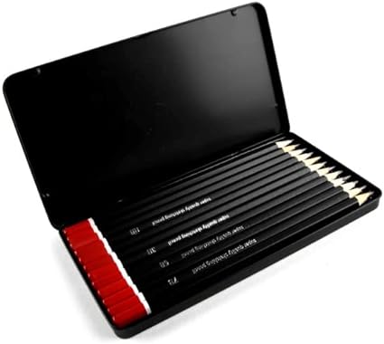 12Pcs Professional Sketching Pencils