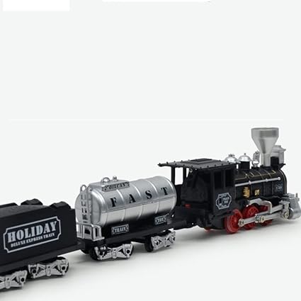 21Pcs Electronic Control Classic Train With Realistic Sound