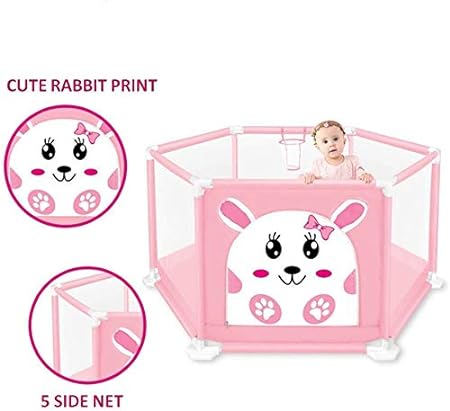 Adorable Child Safety Fence Play Pen With 50 Balls
