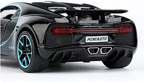 1:32 Diecast Bugatti Chiron With Acrylic Display Box - Black