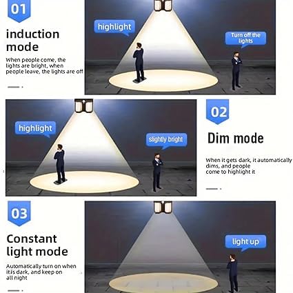 Solar Sensor Light Lamp - Human Body Induction