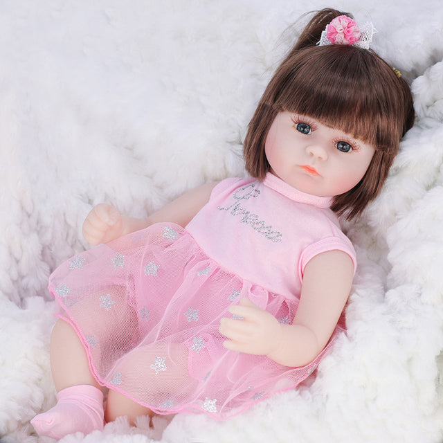 42cm Premium Reborn Realistic Doll - Fashiion Dress