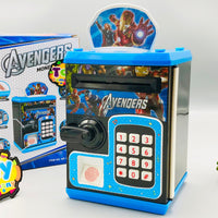 Avengers Fingerprint Piggy Bank With Light & Sound