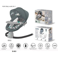 Kidilo 3in1 Deluxe Remote Control Bassinet