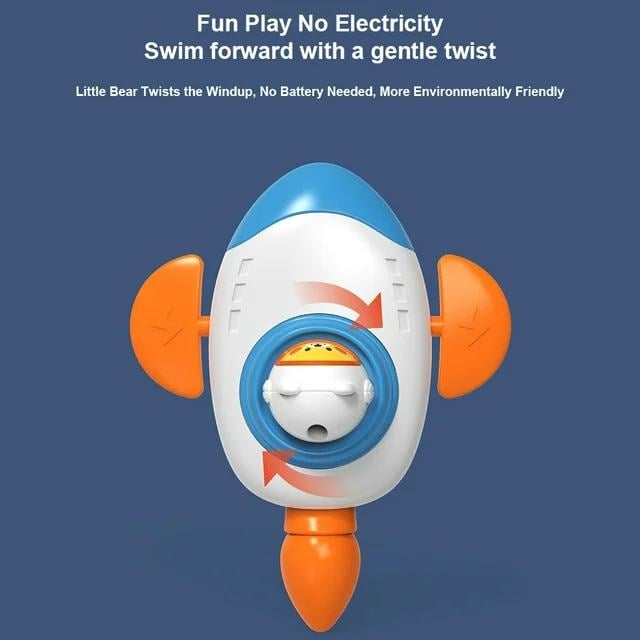 Newborn Cute Submarine Bath Toy - 1Pc