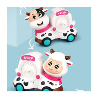 Double-Sided Sheep & Cattle Toy with Light & Sound