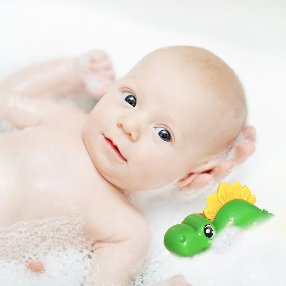 Newborn Cute Dinosaur Bath Toy - 1Pc