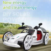 DIY Solar Power Car Model For Kids