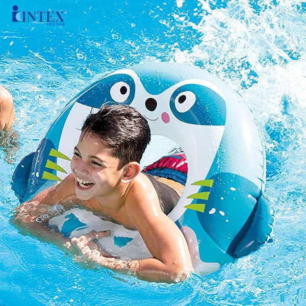 INTEX 33"x30" Cute Animal Kids Swimming Ring Tube - Assortment