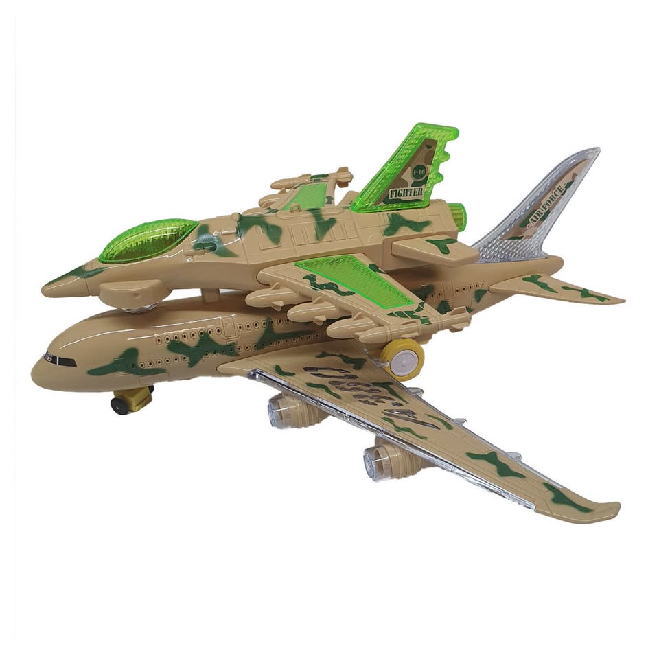 Jet F-16 Fighter Military Bump'go Airplane