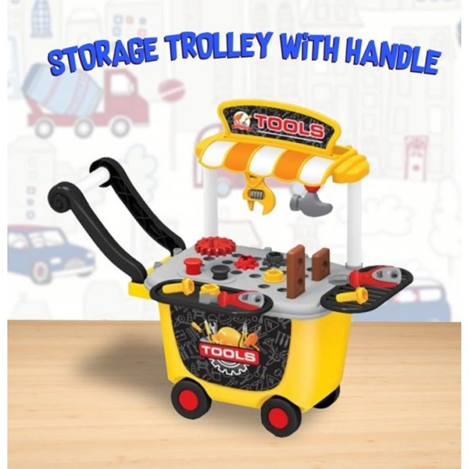 Tools Storage Trolley With Handle