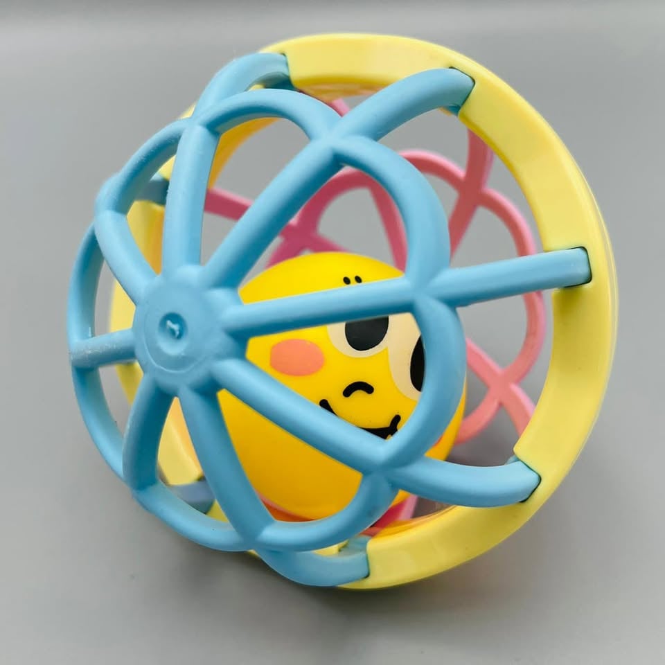 Soft Silicone Rattle Fitness Ball