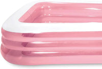 INTEX Rectangular Family Pink Swimming Pool 120