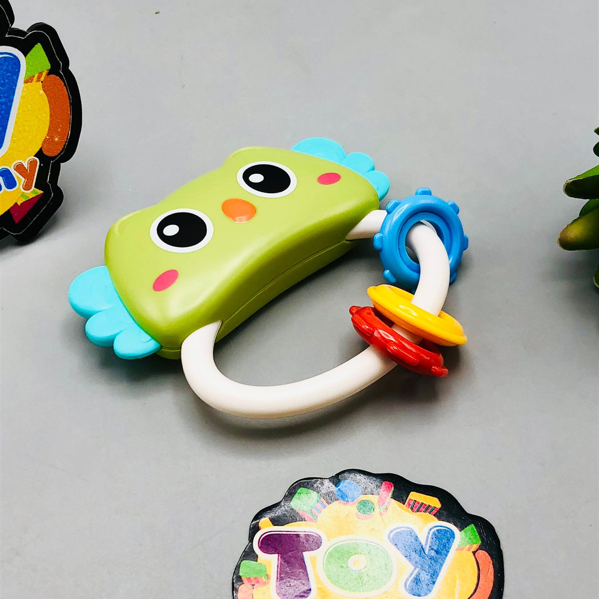7Pcs Premium Baby Handbell Rattles & Teethers Set