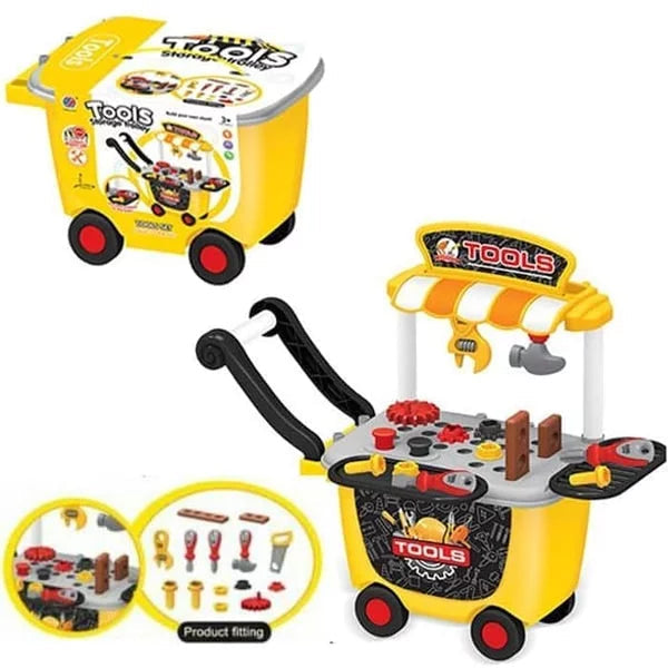 Tools Storage Trolley With Handle
