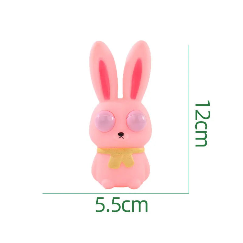 1Pc Squishy Rabbit Popping Eyes Toy