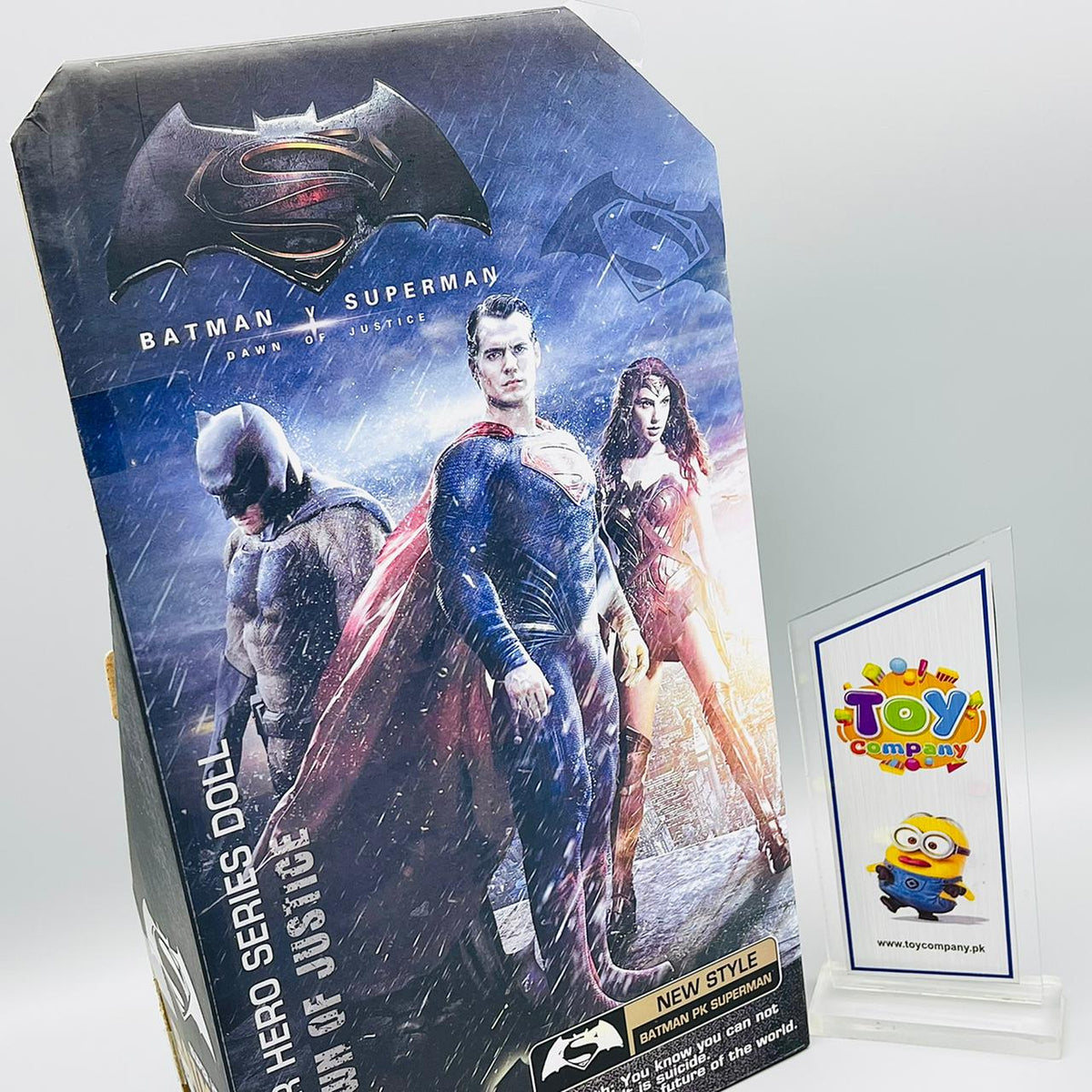 Premium Rubberized Action Figure - Super Man