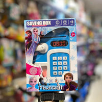 Frozen Fingerprint & Password Unlock Piggy Bank