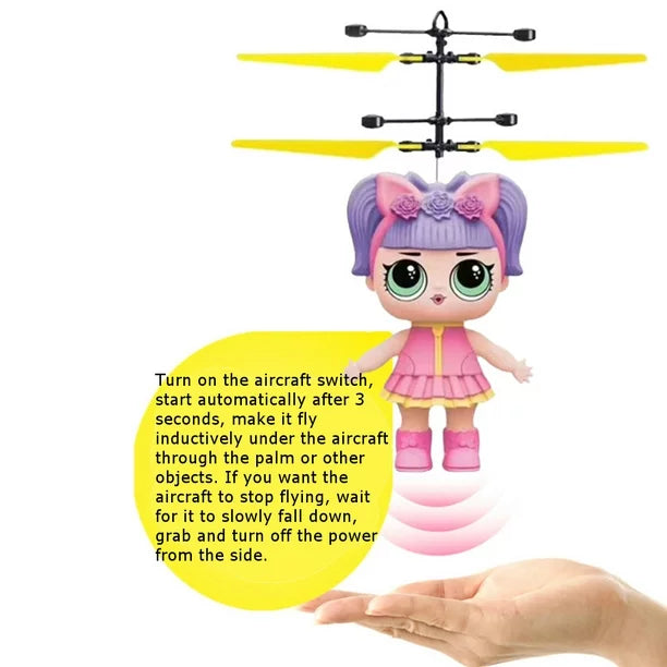 Infrared Induction Flying Girl