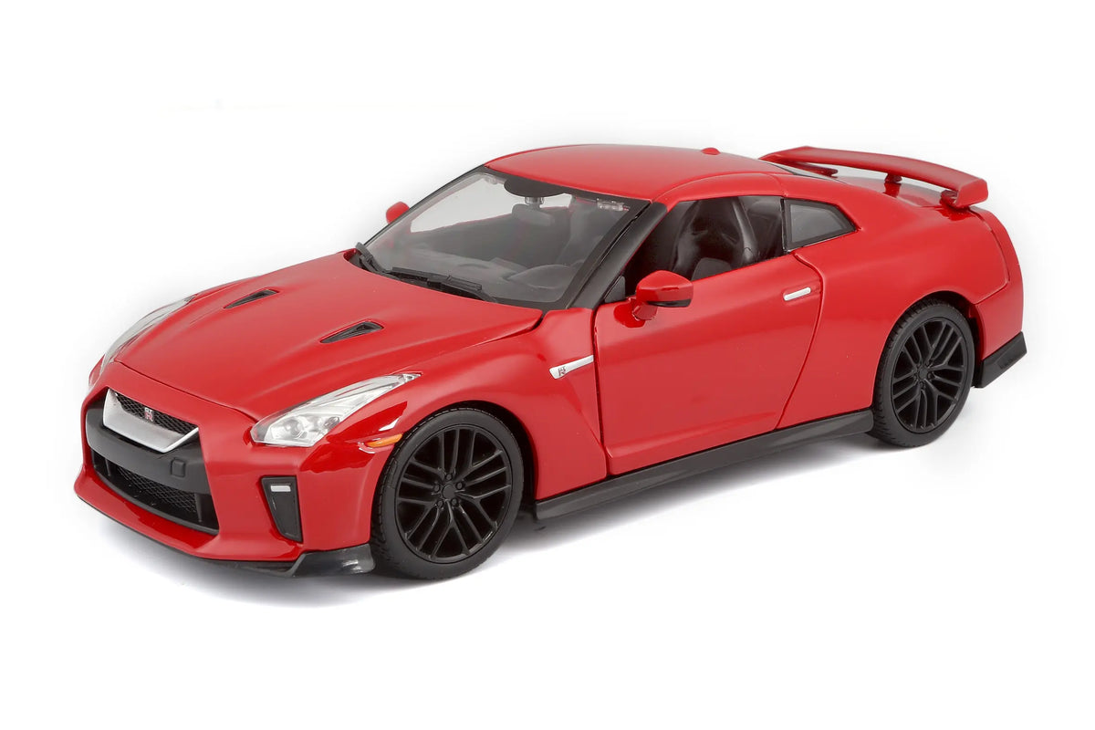Bburago 1:24 Diecast Nissan GT-R 2017 - Red
