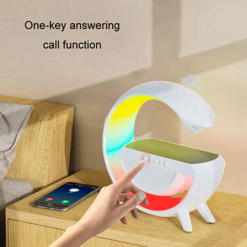 Multi-functional Bluetooth Night Light With Wireless Charger