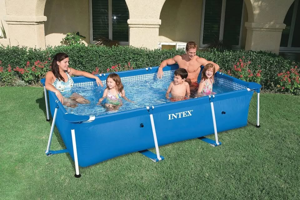 Intex Family Rectangular Pool Buy INTEX 8FT Rectangular Family Pool Online in Pakistan – Toy Company